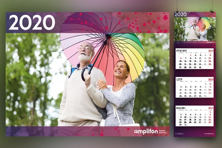 Kalendarz trójdzielny – Amplifon