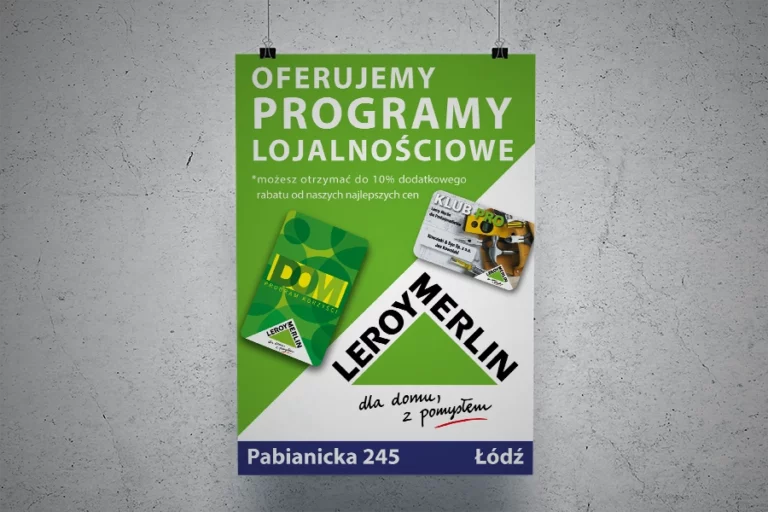 Plakat – Leroy Merlin