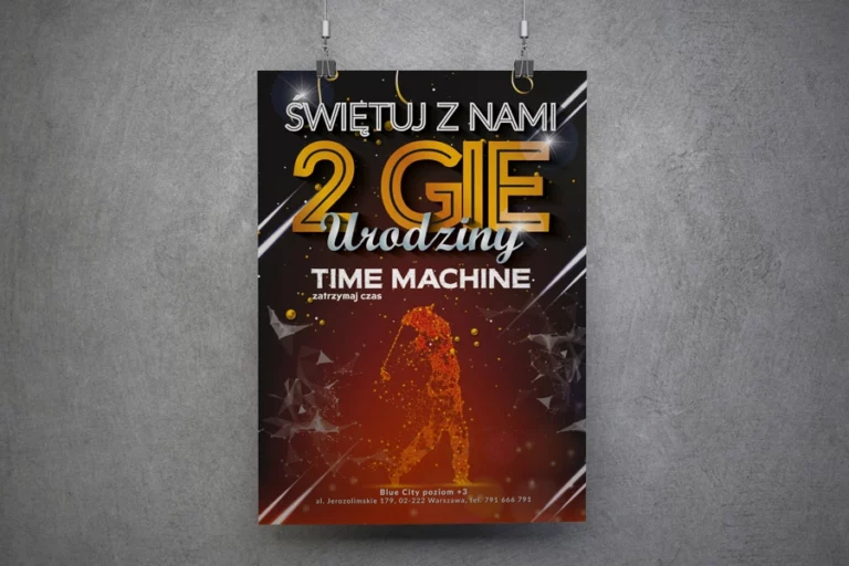 Plakat – Time Machine