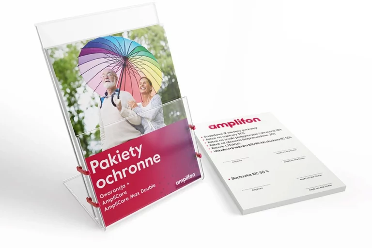 Ulotka dwustronna – Amplifon